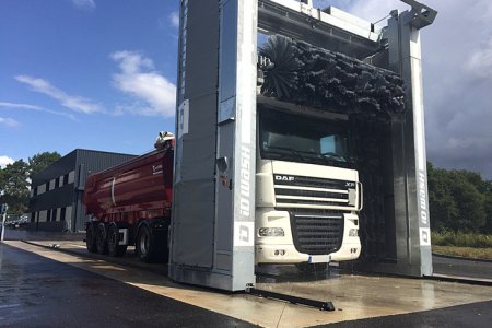 Lavage camion station nettoyage poids lourd transports de l'arz