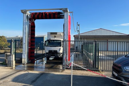 transport arnaud portique de lavage camion