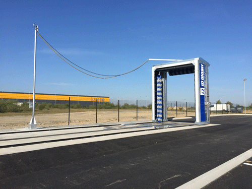 Portique de lavage avec pulvérisation avant brossage - Euro Trans