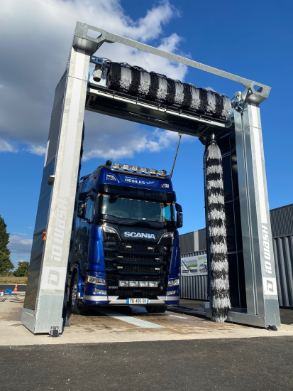 Camion Net portique de lavage poids lourds