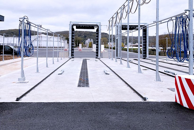 Piste 2 - Lavage poids lourds Mauffrey