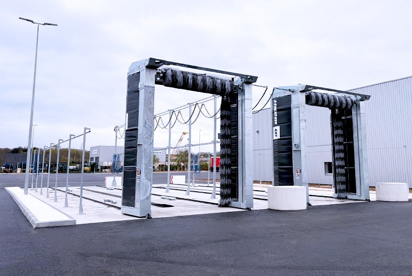 Portiques ID3 - lavage poids lourds 