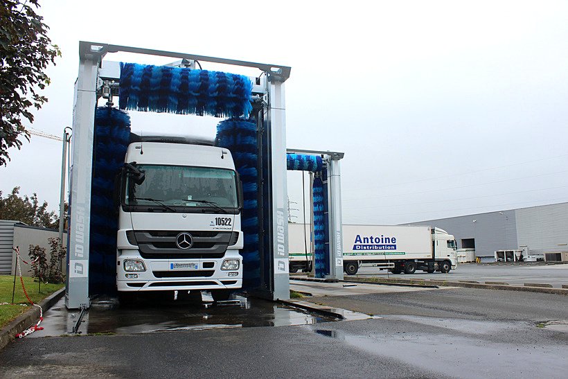 Portique autocar poids lourd camion groupe antoine