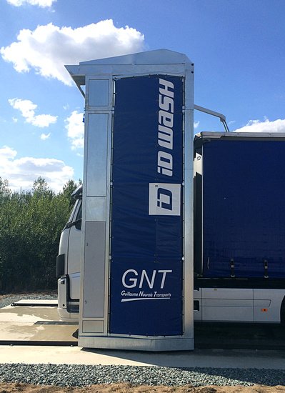 Portique lavage camion transports gnt