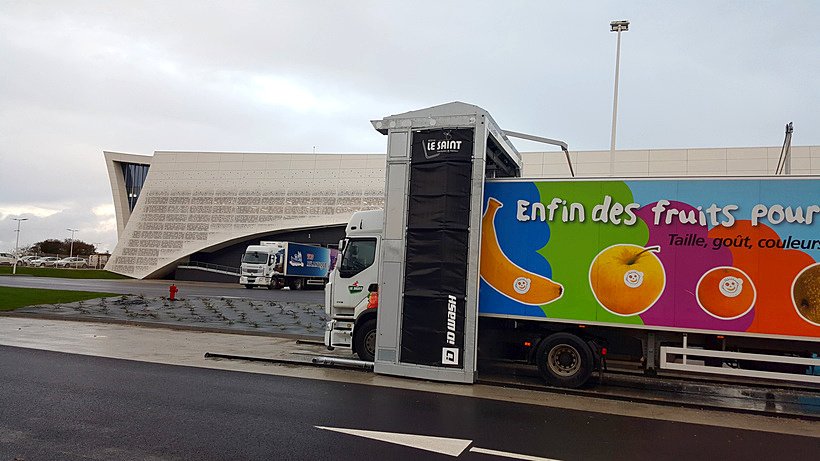 Portique lavage poids lourds le saint guipavas