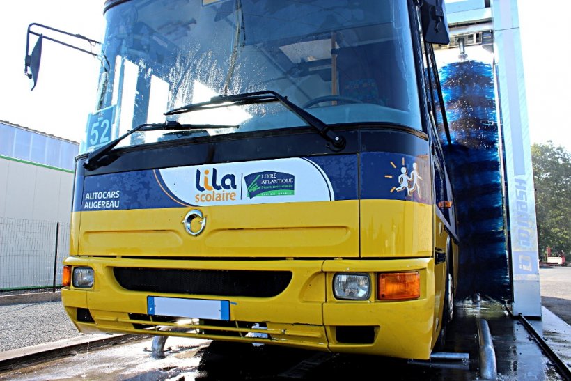 station de lavage pour bus et autocars