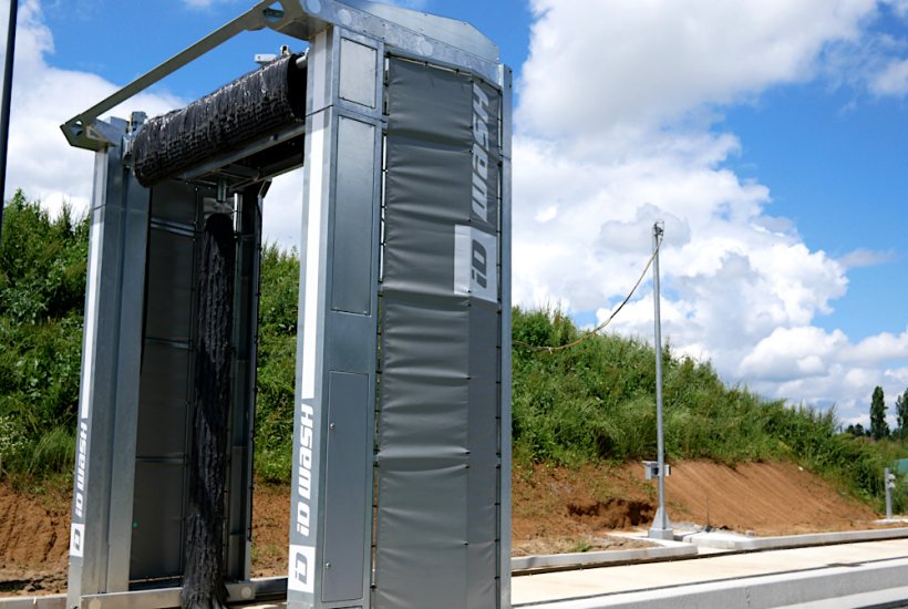 station lavage camion