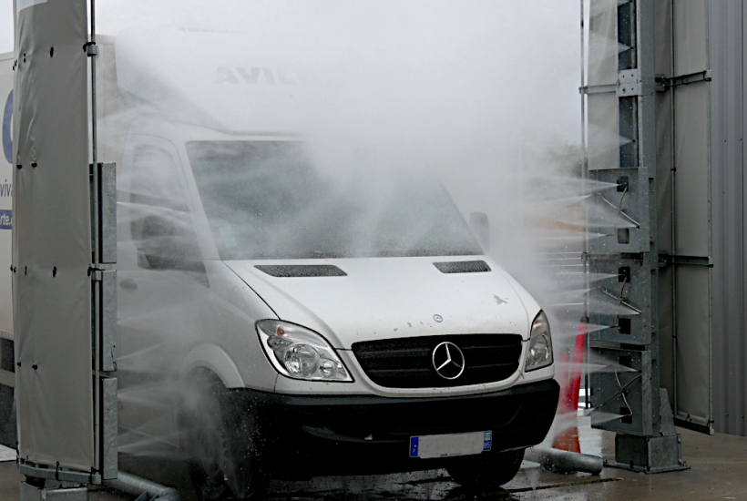 station lavage desinfection utilitaire