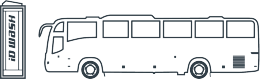 Icone portique bus autocars