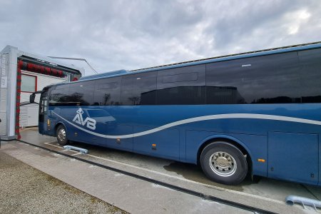 portique de lavage autocar avb