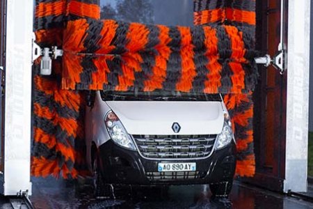 Lavage poids lourd et utilitaires avec un portique à brosses ID WASH