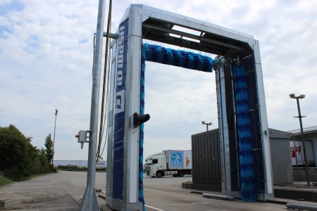Lavage transport marchandise tunnel