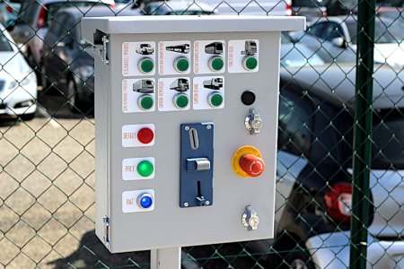 monnayeur station de lavage poids-lourds