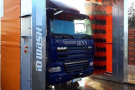 Station de lavage poids lourds pour camions et autocars